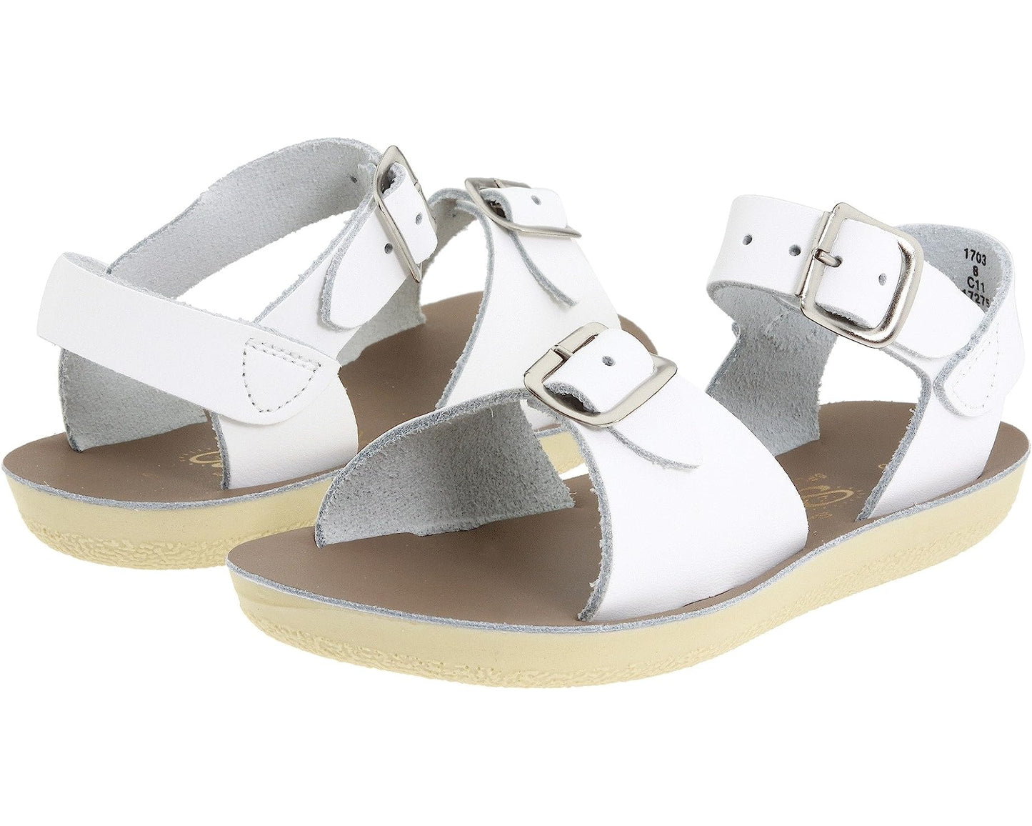 SunSan White Surfer Sandal