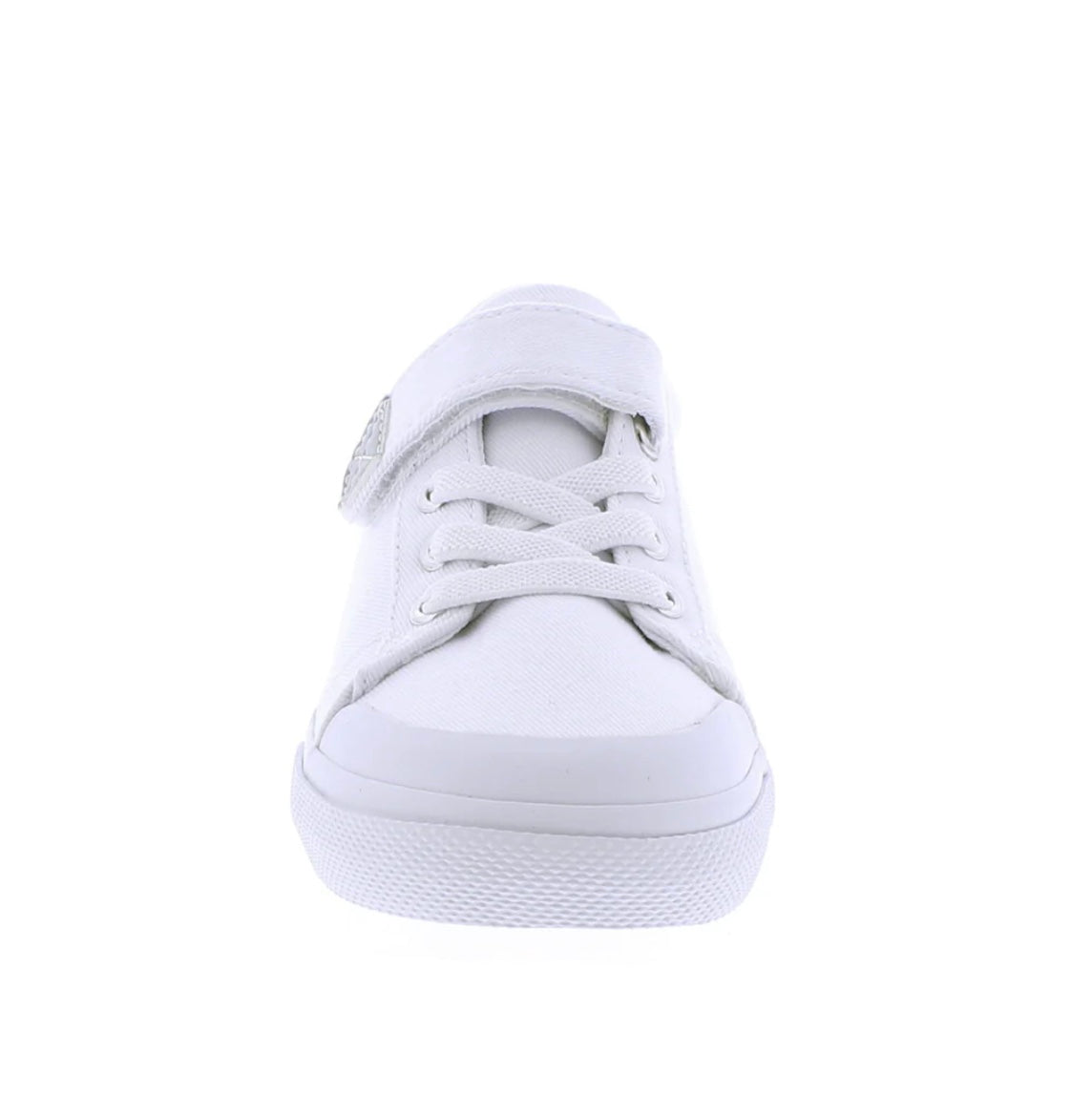 Footmates Jordan - White Canvas Velcro