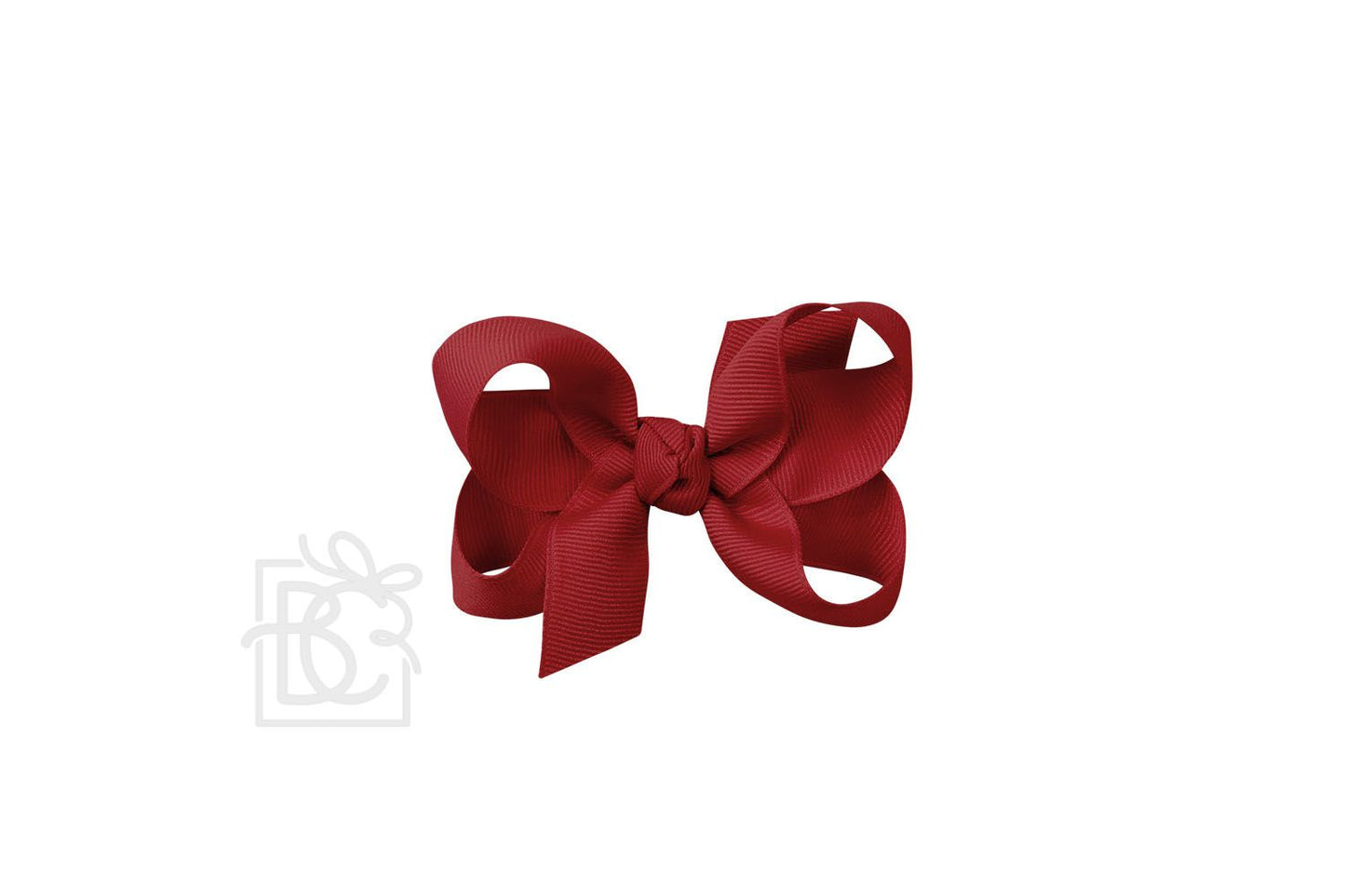 Beyond Creations 3.5” Medium Solid Bows - Cranberry