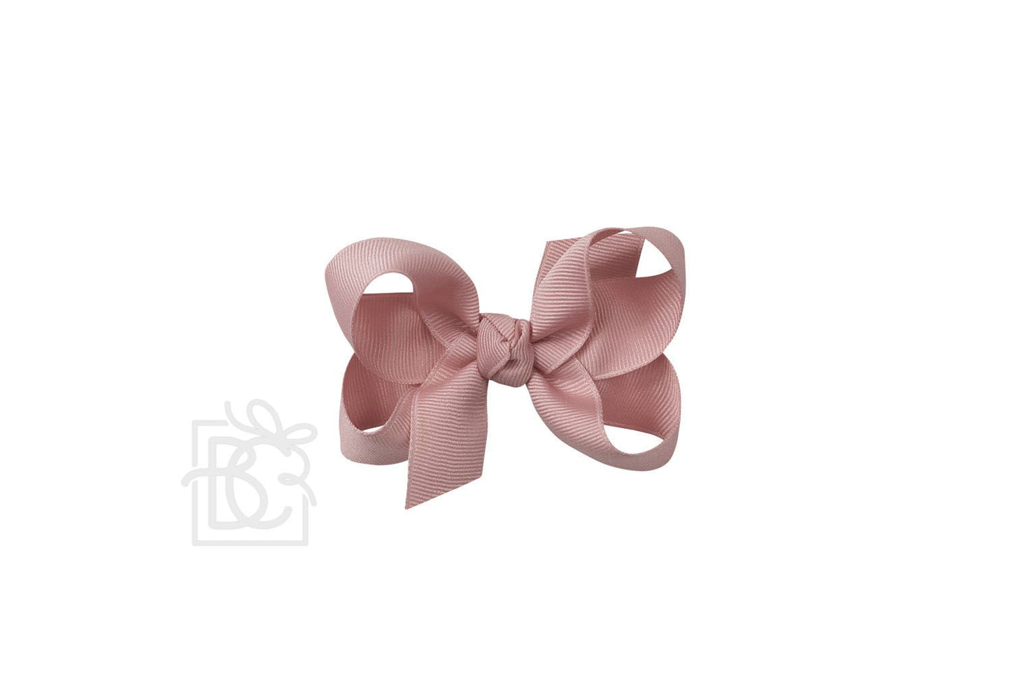 Beyond Creations 3.5” Medium Solid Bows - Antique Mauve