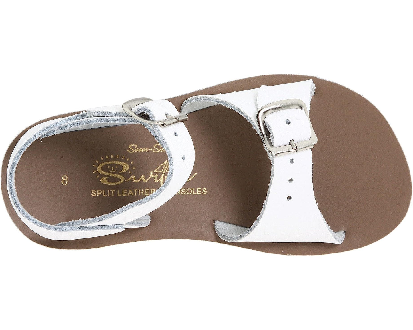 SunSan White Surfer Sandal