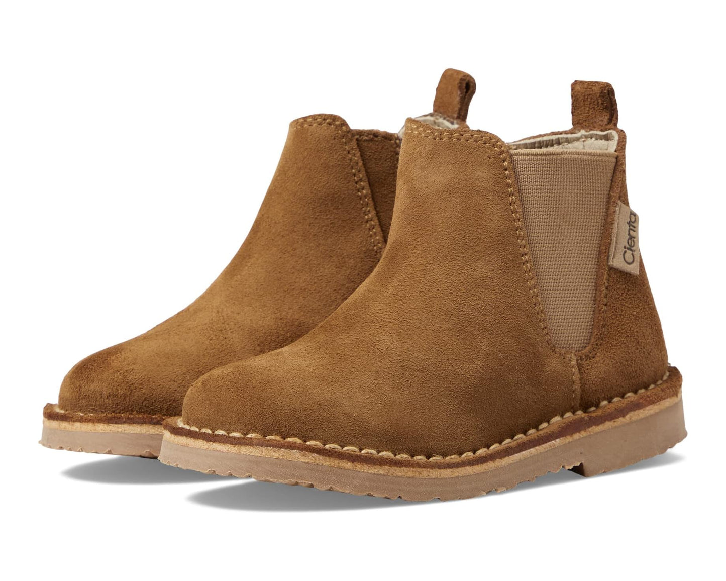 Cienta Tan Suede Boot