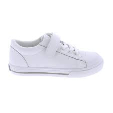 Footmates Reese- White Leather