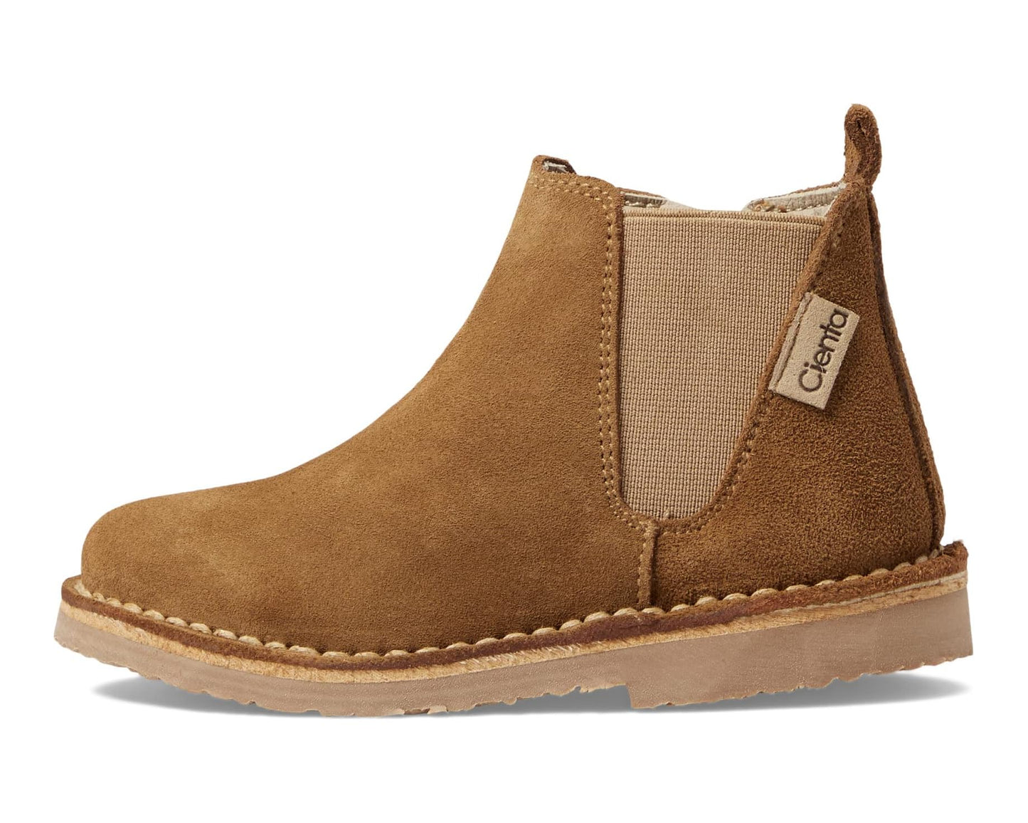 Cienta Tan Suede Boot