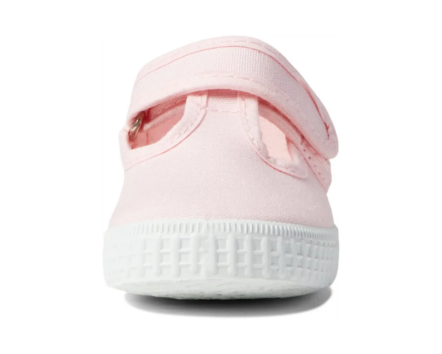 Cienta Velcro T-Strap - Pink