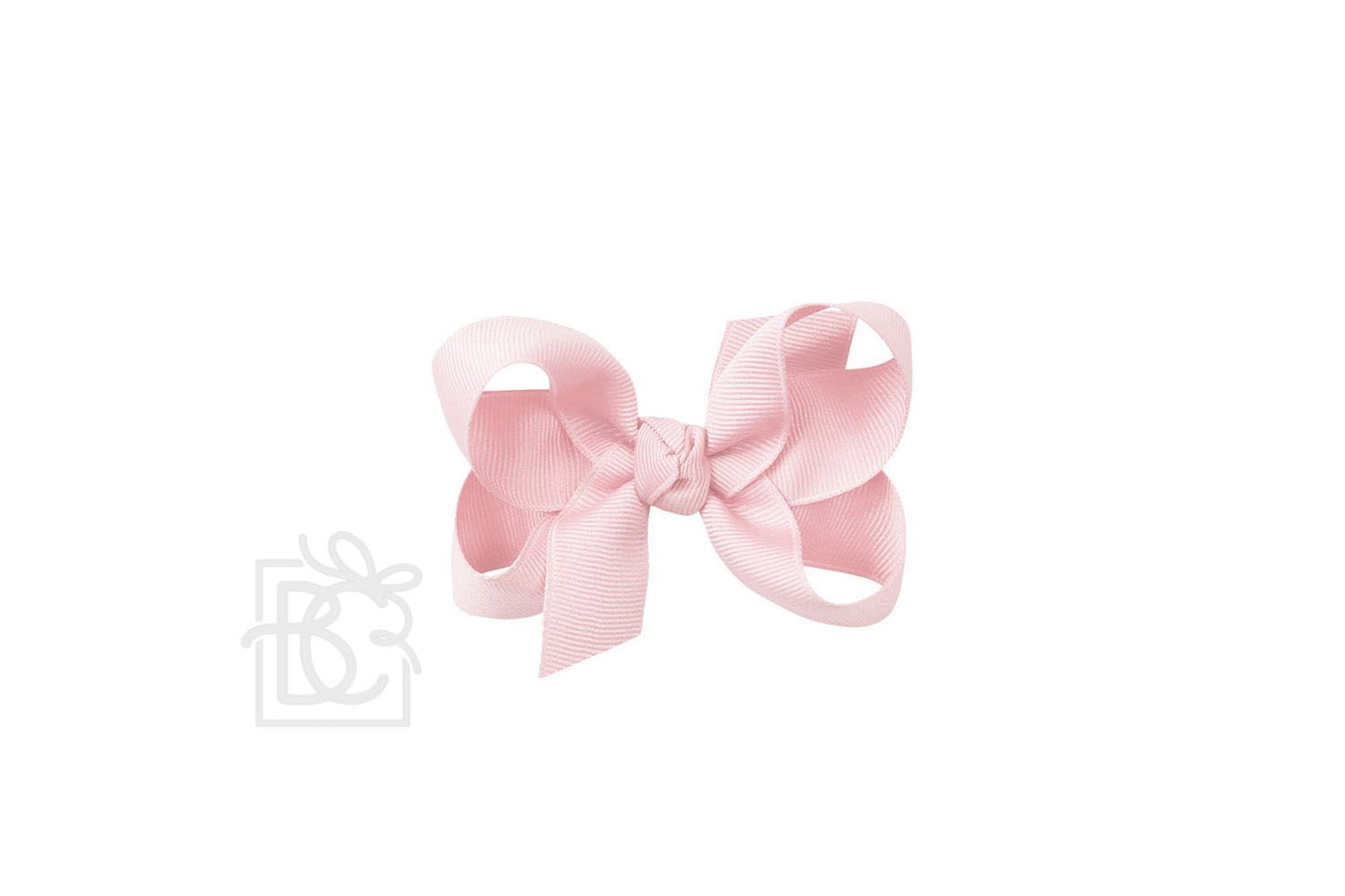 Beyond Creations 3.5” Medium Solid Bow - Light Pink