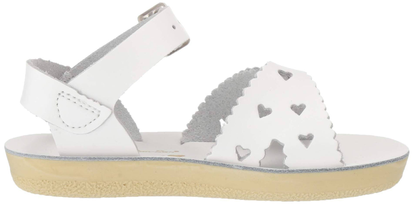 SunSan White Sweetheart Sandal