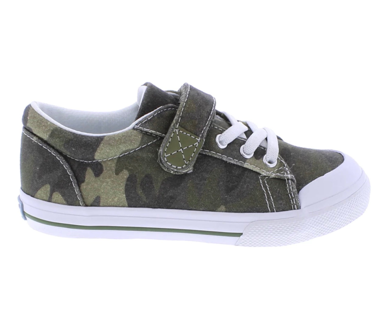 Footmates Jordan - Camo Canvas Velcro