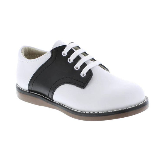 Footmates Cheer Saddle Shoe - Navy & White