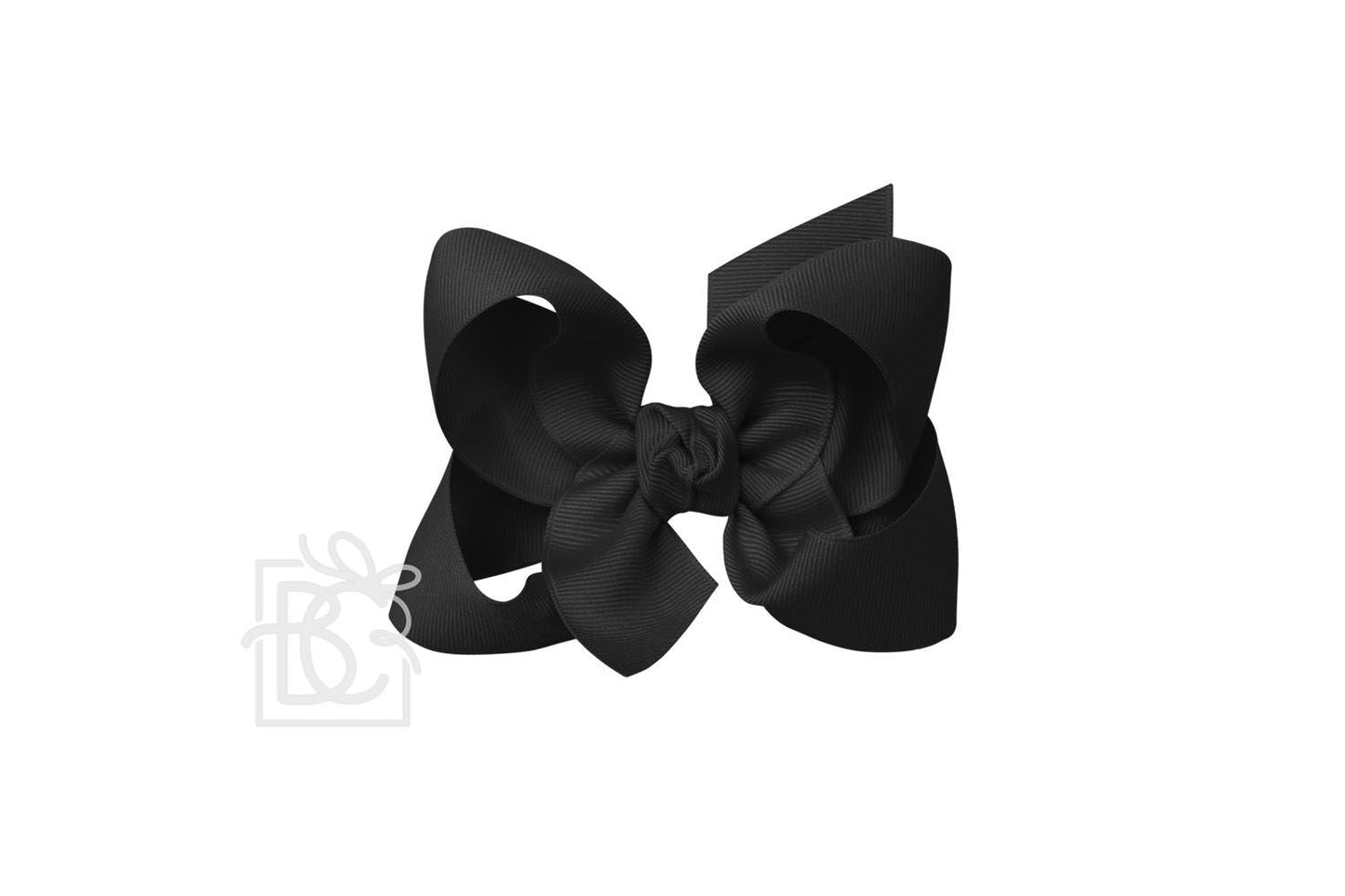 Beyond Creations 4.5” Large Solid Bows - Black