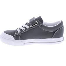 Footmates Jordan-Gray Canvas Velcro