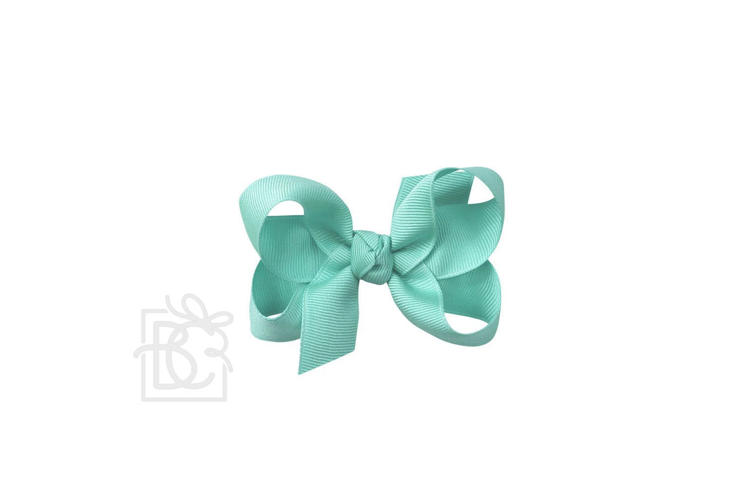 Beyond Creations 3.5” Medium Solid Bows - Aquamarine