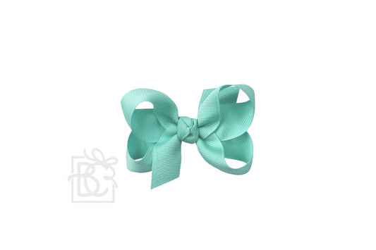 Beyond Creations 3.5” Medium Solid Bows - Aquamarine