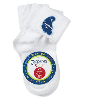 Jefferies Smooth Toe Turn Cuff Socks- 3 pack -32200