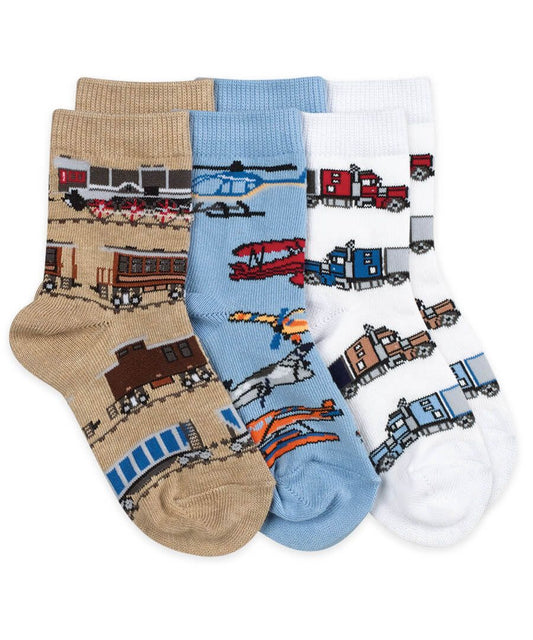 Jefferies Transportation Crew Socks -1138